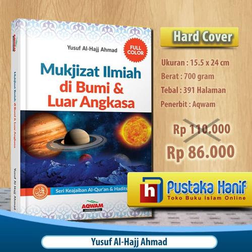 Foto Produk Mukjizat Ilmiah Di Bumi Dan Luar Angkasa - Full Color dari Pustaka Hanif