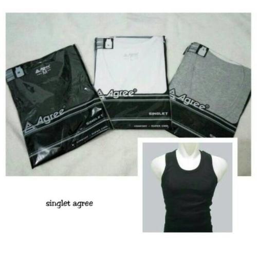 Foto Produk Singlet dewasa / kaos dalam dewasa merek agree kode 004 dari D-KIDS