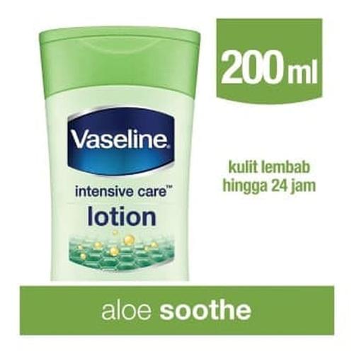 Foto Produk New Vaseline Body Lotion Intensive Care Aloe Sooth 200ml dari 4dz shop