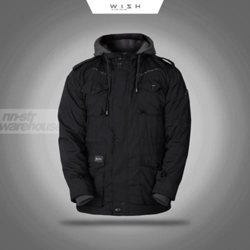 black parka coat