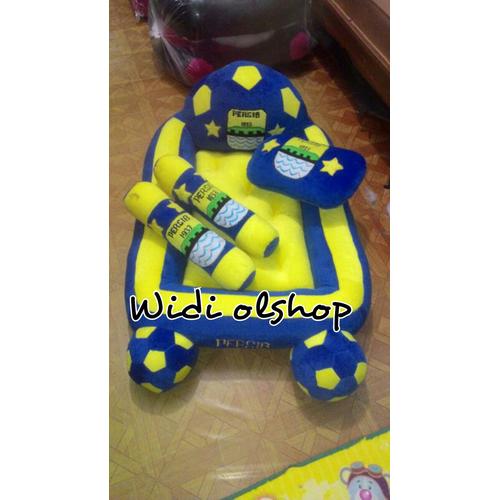 Foto Produk Kasur bayi karakter + bantal guling motif persib dari widi sprei gorden