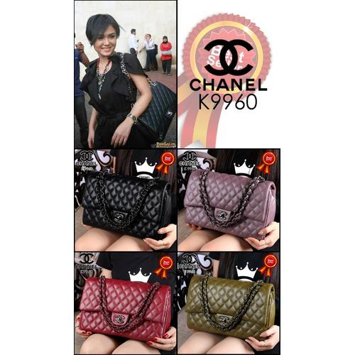 Gambar Everlasting Style CHANEL Yuni Shara Premium Leather Hardware Black dari Nisfu Collections Kab.Ciamis Tokopedia