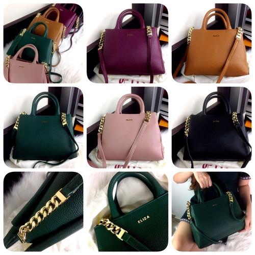 Gambar Madeline Leather Top Handle Bag Spring Summer 2018 dari Nisfu Collections Kab.Ciamis Tokopedia