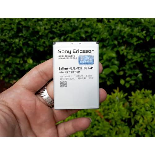 Gambar Baterai Sony Ericsson BST-41 BST41 Original 100% 1500mAh Xperia Play dari CNC phoneshop undefined Tokopedia