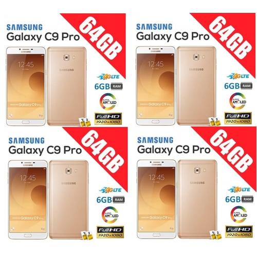 Foto Produk ( Murah RAM 6GB ) Samsung C9 Pro 64GB / 6GB ( SM-C9000 ) - Emas dari JUALGADGETS