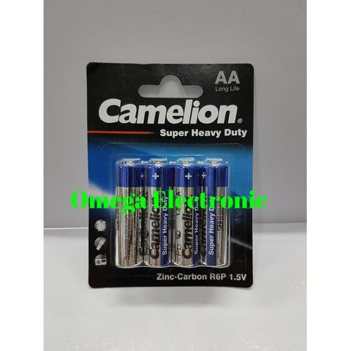 Foto Produk Battery Batre Batere Baterai Camelion A2 AA Super Heavy Duty 1.5V dari Omega Electronic