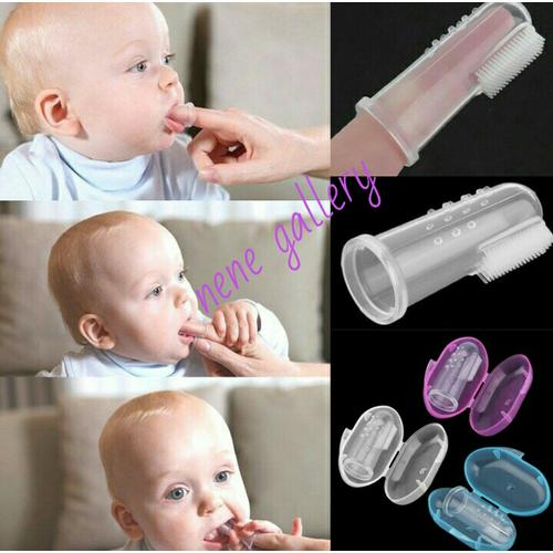 Foto Produk sikat gigi bayi/sikat gigi anak - Biru dari Nene Gallery