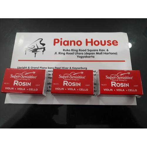 Foto Produk Rosin Biola Viola Cello Super sensitive (Light) dari Piano house