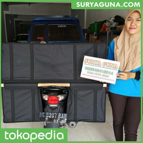 Gambar Tas Kurir Tingkat Tas Keranjang Motor Tingkat Super Jumbo dari SuryaGuna Kab. Tulungagung Tokopedia