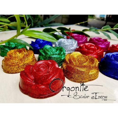Foto Produk ORGONITE ROSES TRIPLE POWER CHAKRA TIPE 2 dari Orgonite Scalar