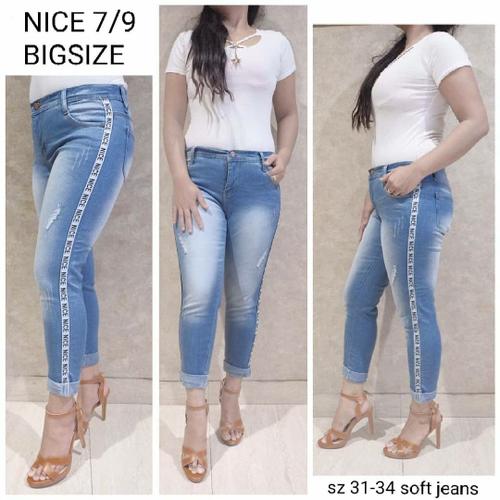 Jeans cewek trendi modis kekinian murah 