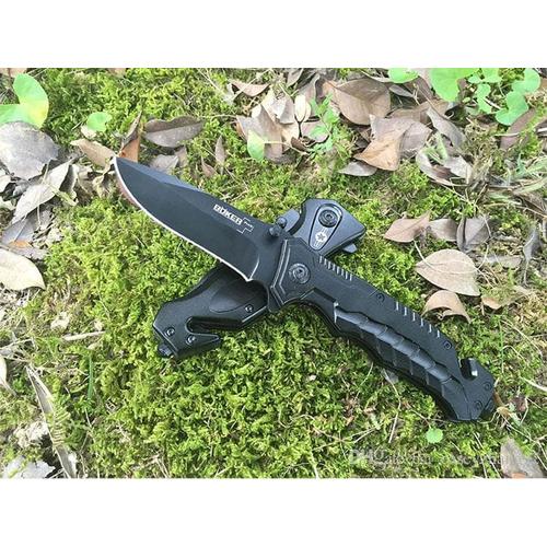 Foto Produk 4in1 Boker Pisau Lipat Outdoor Camping Hiking Tactical Survival Knife dari lbagstore