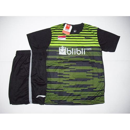 Foto Produk Setelan BADMINTON / BULUTANGKIS Lining L.32 (Black Volt) dari Indosport