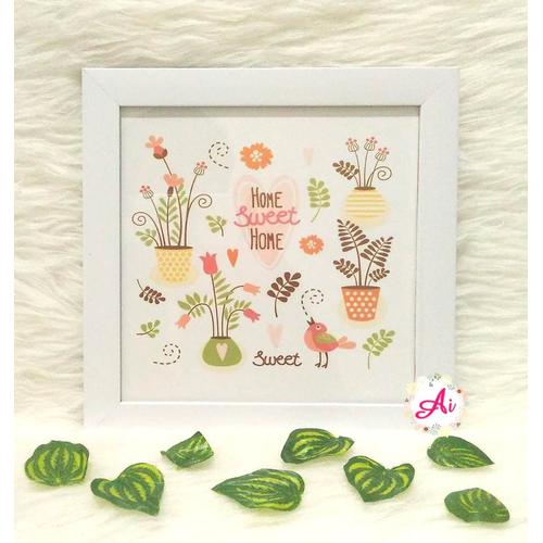Foto Produk Poster / Pajangan / Wall Decor Shabby: Sweet Home 2 dari ai_decor