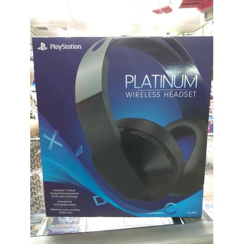 Jual PS4 PLATINUM WIRELESS HEADSET 