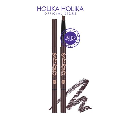 Foto Produk Holika Holika Wonder Drawing 24hr Auto Eyebrow - 02 Dark Brown - 5412 dari Holika Holika Indonesia