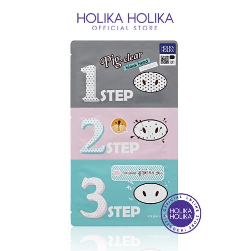 Foto Produk Holika Holika Pig-nose Clear Blackhead 3 Step kit - 20011716 dari Holika Holika Indonesia