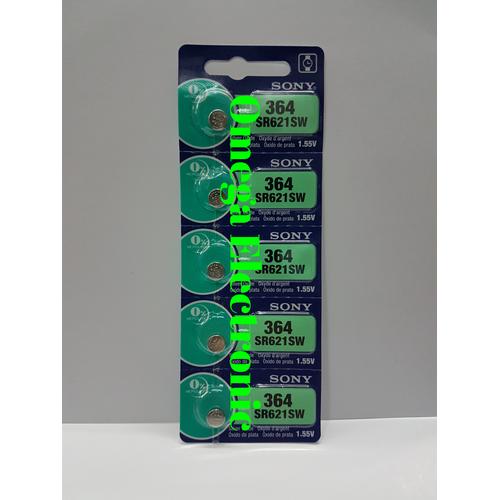 Foto Produk ORIGINAL Baterai Sony SR621SW 364 Battery Batre Jam Tangan LR621 621 dari Omega Electronic