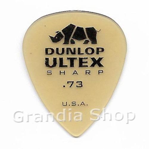 Foto Produk Dunlop Ultex Sharp .73 mm Guitar Pick / Pik Gitar 0.73 USA dari tokogading