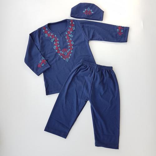Foto Produk Stelan Baju Koko Anak - Merah dari Lemonia Kids