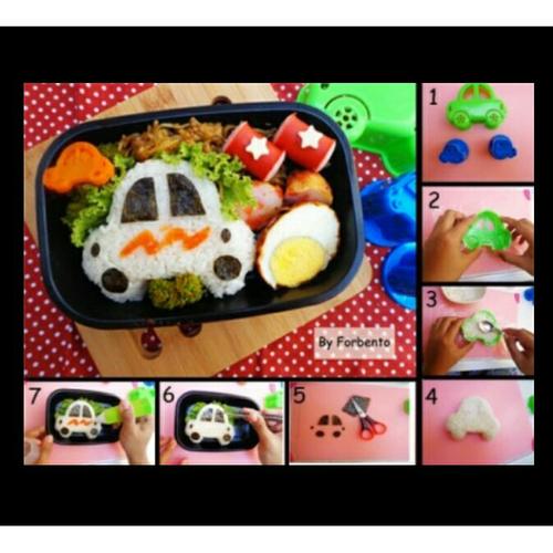 Foto Produk cetakan Nasi mobil/ Cetakan bento / Cetakan roti dari angelina online shop