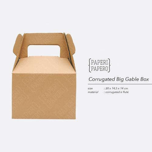 Foto Produk Corrugated Gable Box - Kotak Kardus Unik dari {Paperi Papero}