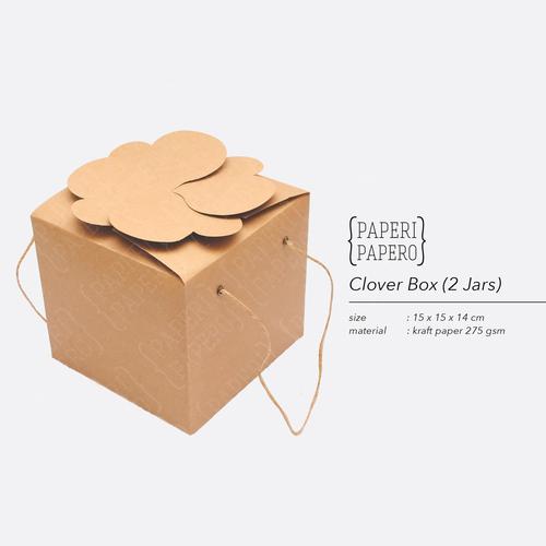Foto Produk Clover Box - Kotak Kue Kering dari {Paperi Papero}
