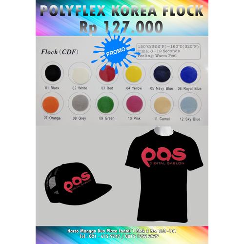 Jual Sticker Baju / Polyflex Flock Korea - Jakarta Pusat - Pas Digital ...