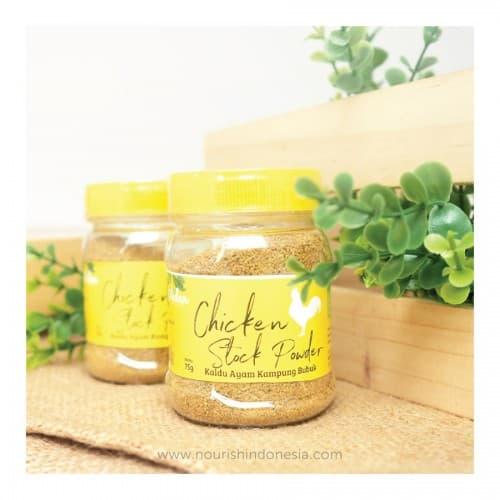 Foto Produk Aidan, Chicken Stock Powder (Kaldu Ayam Kampung) 75gr dari Nourish Indonesia
