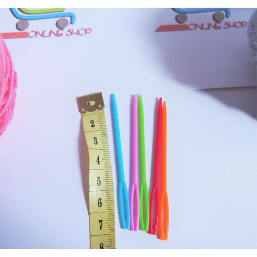 Foto Produk Jarum Tapestry / Alat Rajut / Jarum Plastik 7 cm satuan dari RT 04 Shop