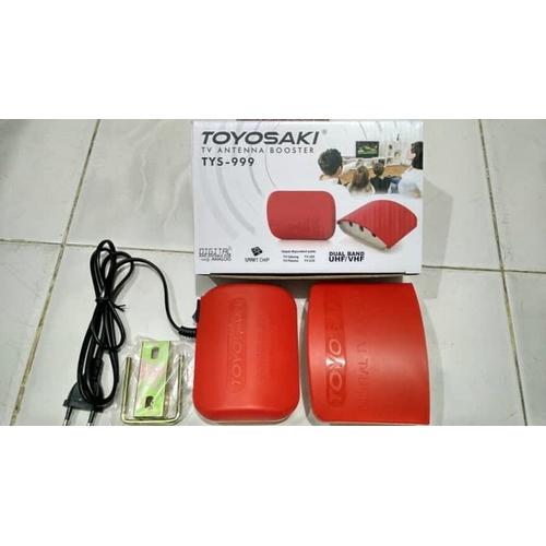 Foto Produk TOYOSAKI TYS-999 booster boster antena penguat signal tv DUS PUTIH dari Twinzshop grosir
