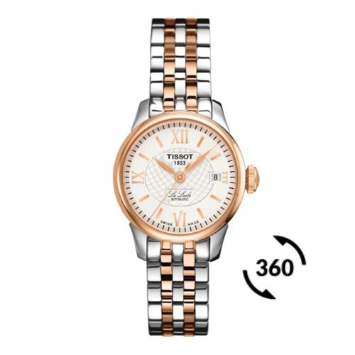 Jual Tissot Le Locle T41.2.183.33 Automatic Lady Silver Rosegold Original -  Jakarta Timur - La Grace | Tokopedia