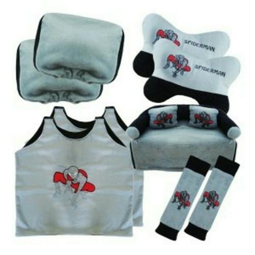 Foto Produk Bantal Mobil 5 in 1 Car set lengkap Motif Spiderman dari AFAACCS