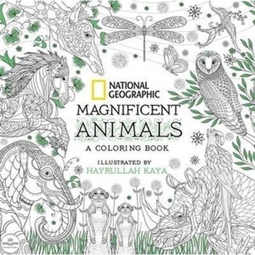 Download Jual National Geographic Magnificent Animals Coloring Book Kota Bekasi Kerajaan Buku Tokopedia