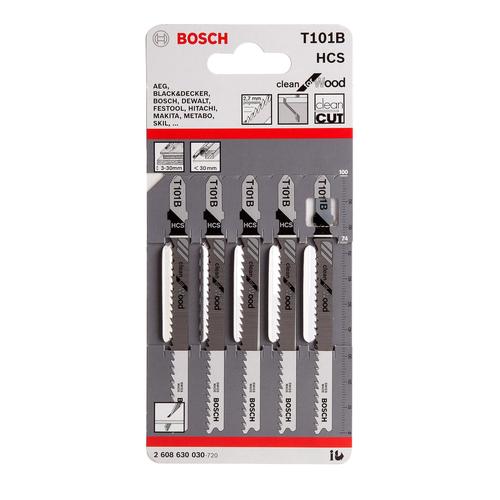 Foto Produk Mata Gergaji Kayu Jigsaw Clean for Wood T101B Bosch T 101 B dari VINS TEKNIK