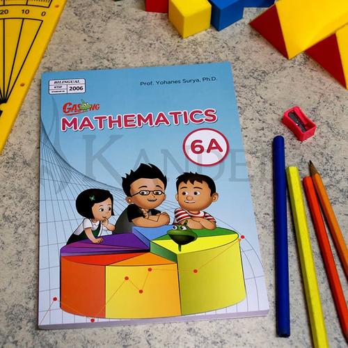 Gambar GASING MATHEMATICS BILINGUAL 6A Prof. Yohanes Surya dari EGASING STORE undefined Tokopedia