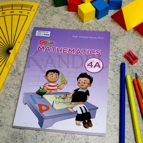 Gambar GASING MATHEMATICS BILINGUAL 4A Prof. Yohanes Surya dari EGASING STORE Kab. Tangerang Tokopedia