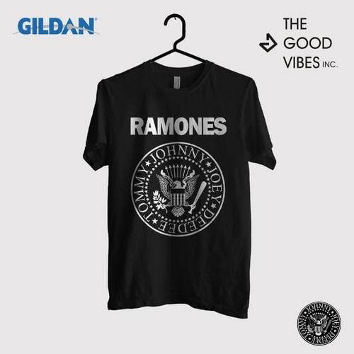 Foto Produk Kaos Ramones Original Gildan - Logo dari Good Vibes Inc