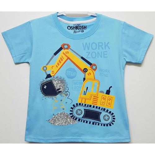 Foto Produk KAOS ANAK SIZE 1-6 OSHKOSH EXCAVATOR WORK ZONE BECO ALAT BERAT dari MAYA FINKA KAOS KARAKTER