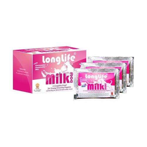 Foto Produk Susu Anjing - Longlife Milk Dog Puppy Puppies Milk Kemasan Pink 1 Box dari Toko DS