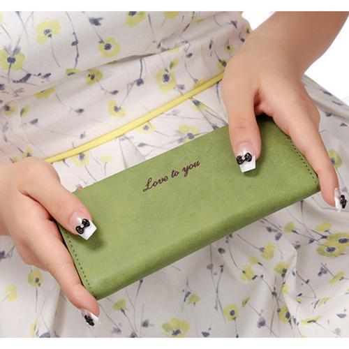 Foto Produk Ms. Wallet Dompet Panjang Wanita - Hijau dari Maslinda Store