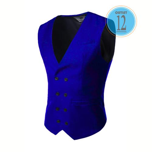 Foto Produk Vest terbaru - fashion anak kuliahan - biru - super keren- daleman jas - Biru, S dari Outlet 12