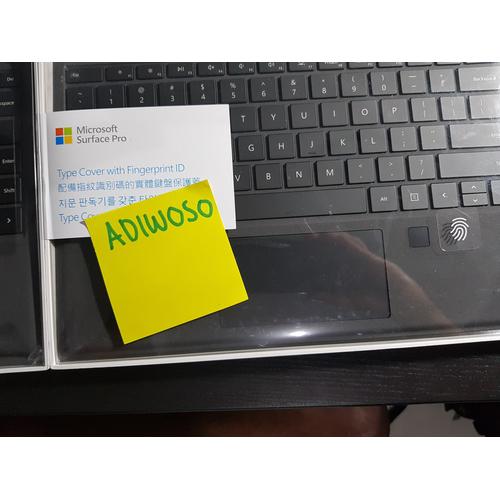 Foto Produk Microsoft Surface Pro 6 Type Cover BLACK FINGERPRINT dari Adiwoso