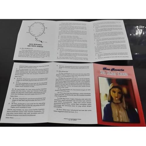 Gambar Lembaran Rosario air mata darah dari Centraprint Jakarta Barat Tokopedia