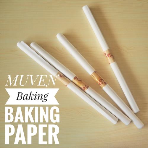 Foto Produk BAKING PAPER 5 PCS / PARCHMENT KERTAS BAKAR ROTI ANTI LENGKET 60 X 40 dari Muven