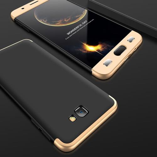 Foto Produk 360 protection slim matte case Samsung galaxy J7 prime - black red dari importking
