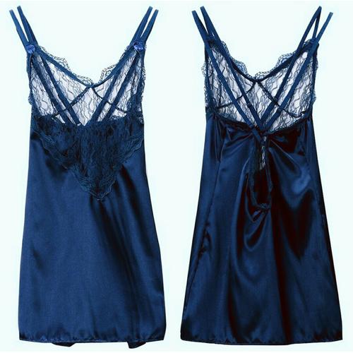 Foto Produk Sexy Lingerie Satin Hot Mini Dress dari Whatever Room
