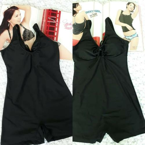 Foto Produk Monobikini bikini seamless sexy baju renang wanita tali depan MB3338 dari Syava Shop