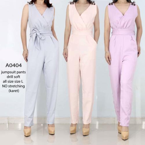 Jual jumpsuit hot panjang A0404 