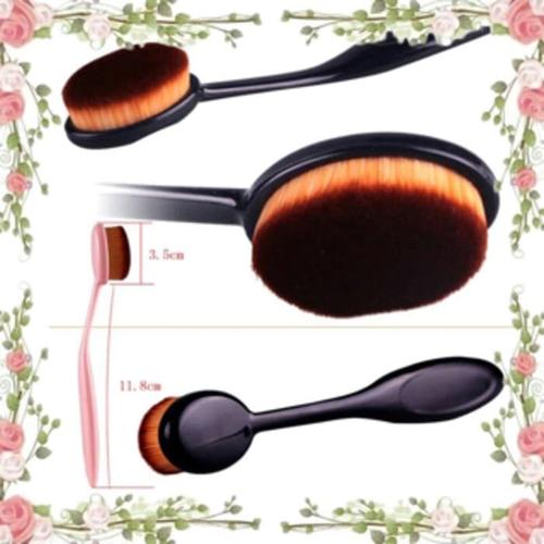Foto Produk OVAL FOUNDATION FACE BRUSH ( make up brush ) dari angel-city